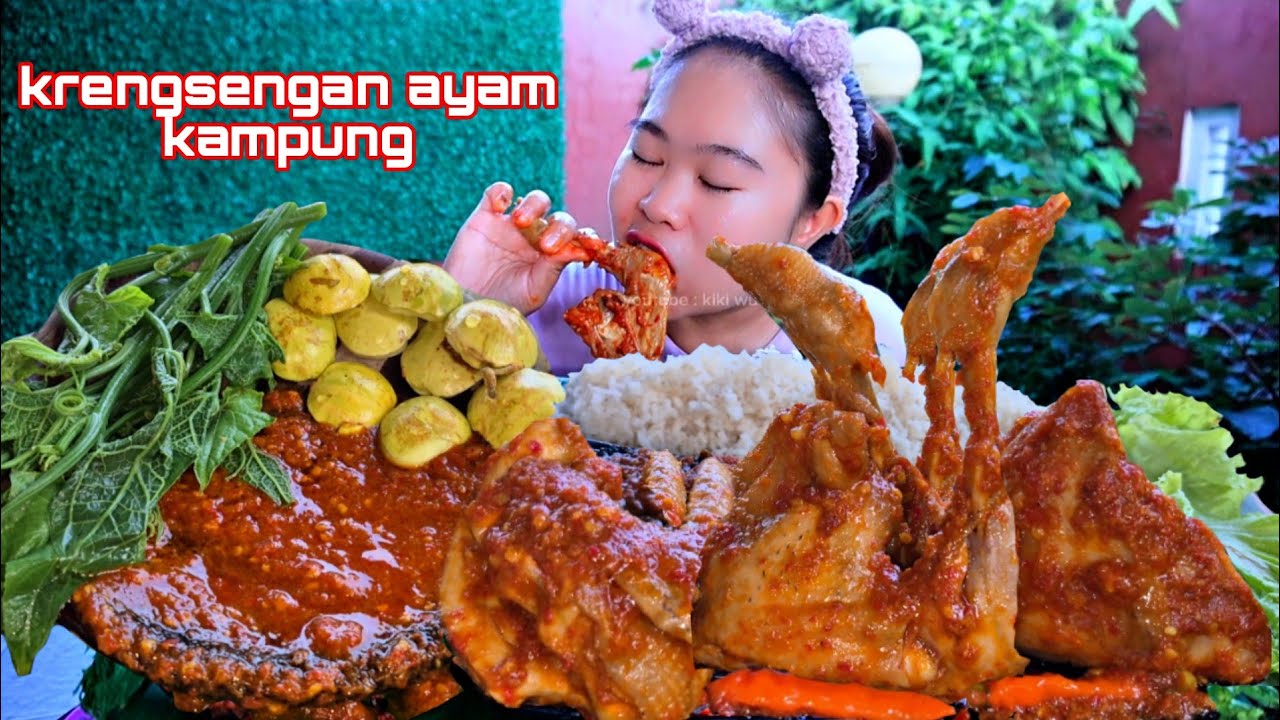KRENGSENGAN AYAM KAMPUNG, LALAP JENGKOL MUDA, RESEP DINAR TIDAK PERNAH GAGAL💫