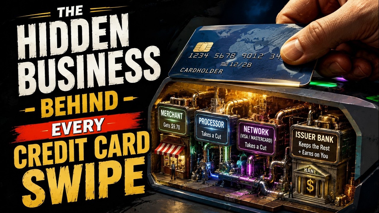 The Hidden Business Behind Every Credit Card Swipe