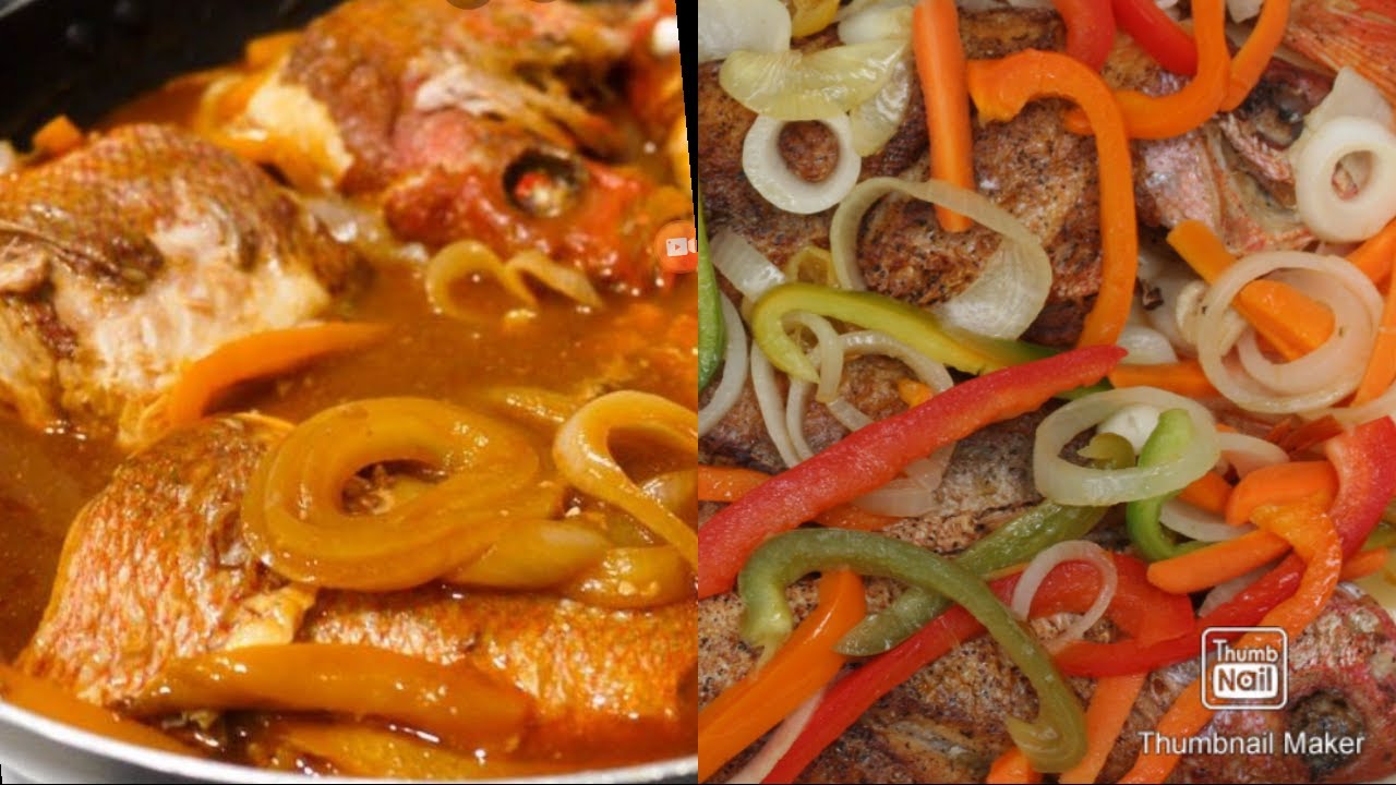 Three ways to prepare fish (Jamaican Style)/ kenny's Vlog