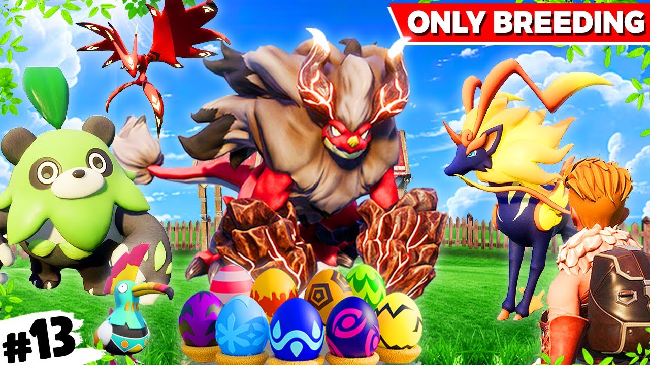 FINALLY I BREED GOD OF LAVA  LEGENDARY POKEMON! 😱 | PALWORLD ONLY BREEDING #13 | Techno Gamerz