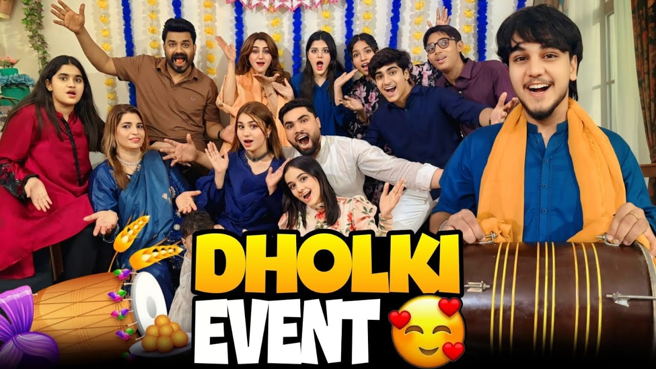 ALI KI DHOLKI EVENT // YE DHOLKI THI YA ALI KA BISTI DAY // TOO MUCH FUN