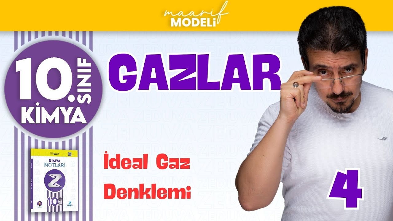 İdeal Gaz Denklemi | 1.Ünite | 10.sınıf kimya yeni müfredat ( maarif model )
