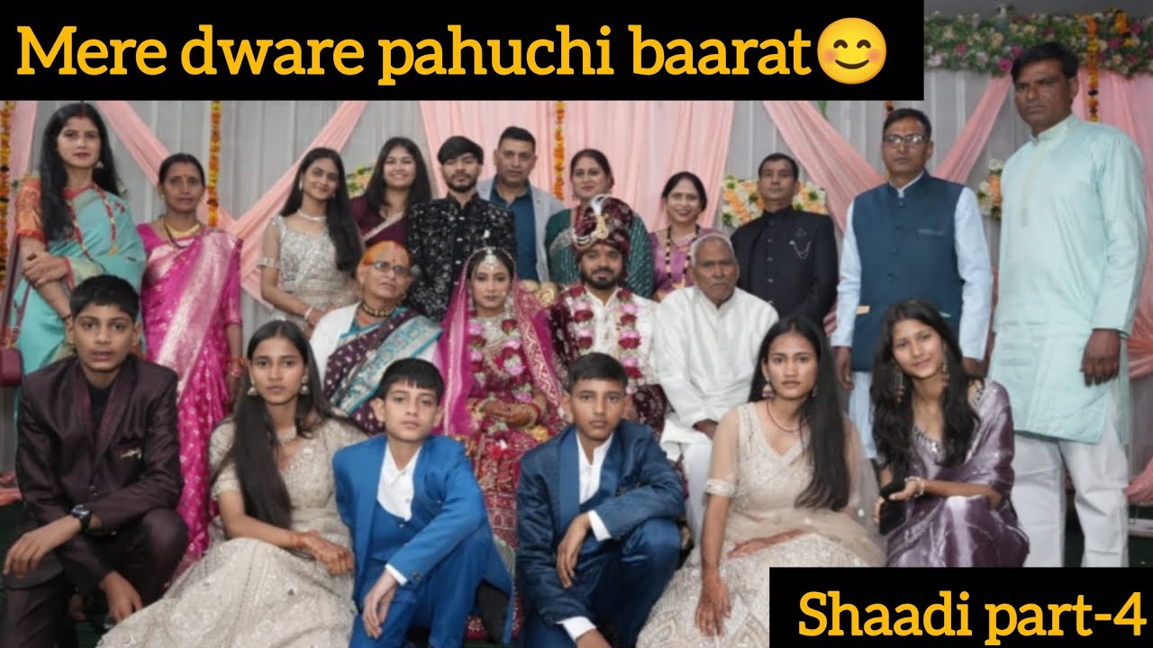 Jamke kiya baarat ka swagat🥰✨Shaadi Part-4 #vlog #shaadivibes #pahadishaadi #enjoy #vlog #familyvlog