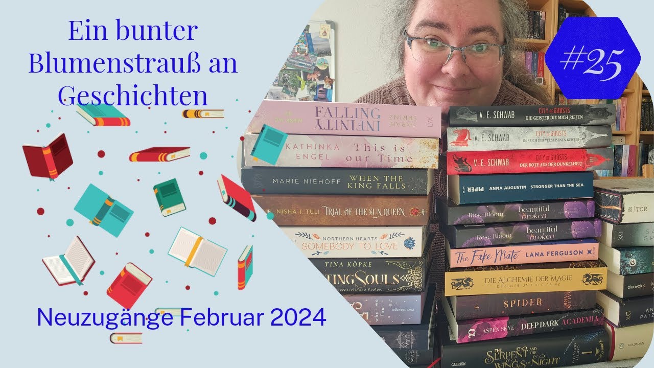 XXL NEUZUGÄNGE Februar 2024 📚 Rebuy / Sonderausgaben / Spontankäufe / Die Melodie der Buchstaben