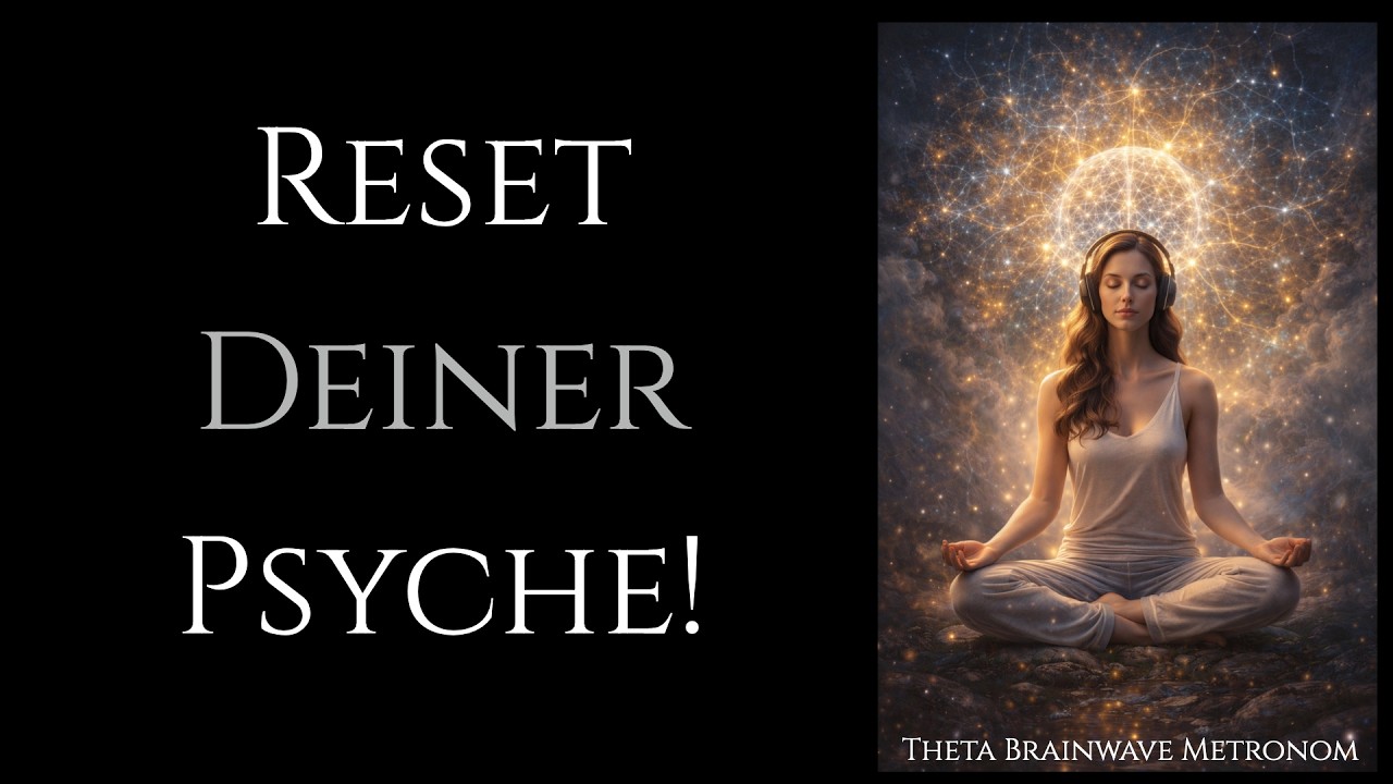 Reset für deine Psyche – Geführte Theta Meditation zur inneren Neuausrichtung (Brainwave Metronom)