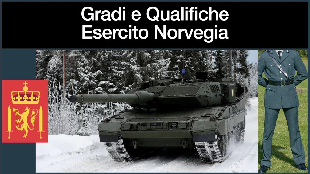Gradi e Qualifiche Esercito Norvegese