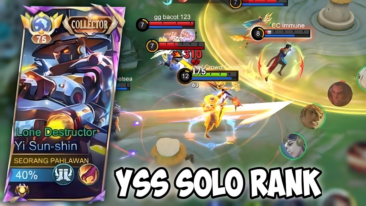 TUTORIAL: YSS SOLO RANK BIAR CEPET KE IMMORTAL !! INI SOLUSINYA !! - Mobile Legends