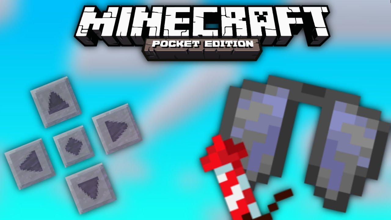 How to use Elytra in Minecraft Pocket Edition! 2022