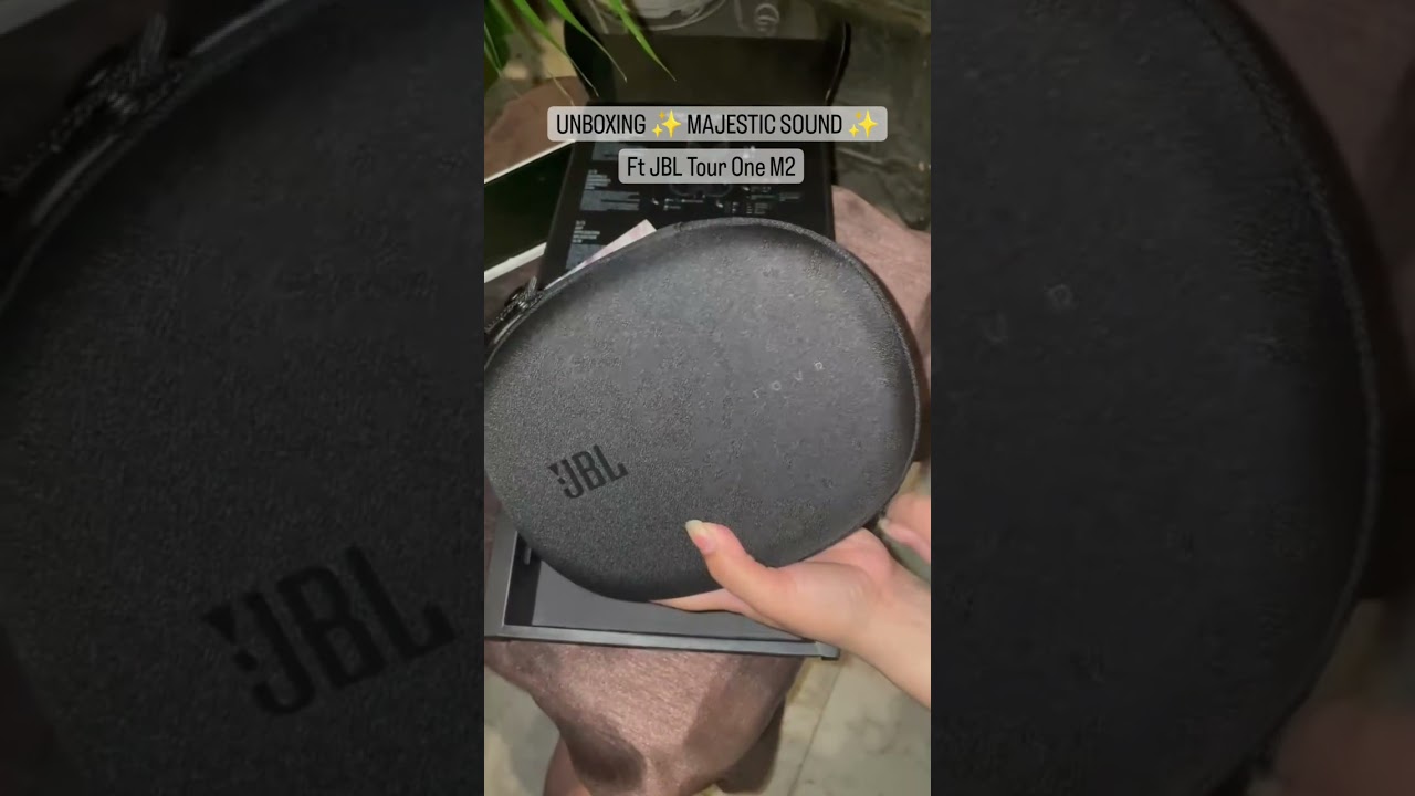 Here&rsquo;s an aesthetic unboxing video of our new JBL Tour One M2 to bless your feed today😌 #shorts