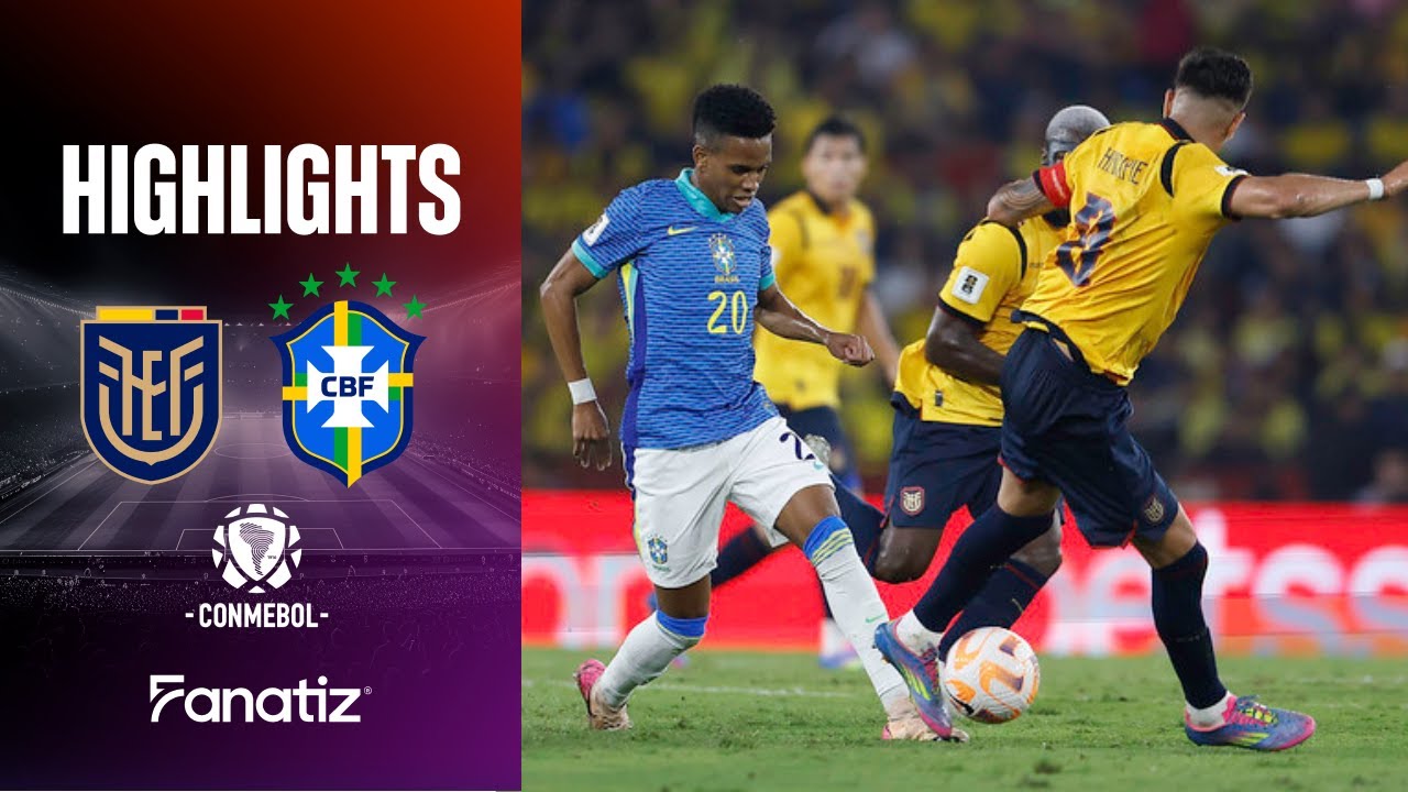 Ecuador vs Brazil 0-0 | Extended Game Highlights | World Cup Qualifiers 2026