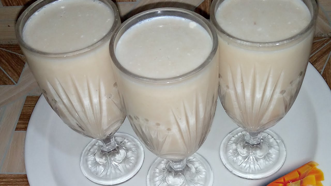 how to make tiger nut milk in a thick form.