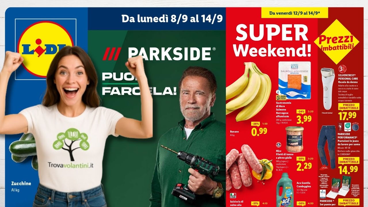 VOLANTINO LIDL dal 8 al 14 settembre 2025 #anteprima