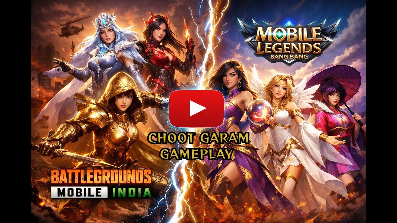 BGMI ⚡ MLBB LIVE STREAM | Battle Royale & MOBA Mayhem