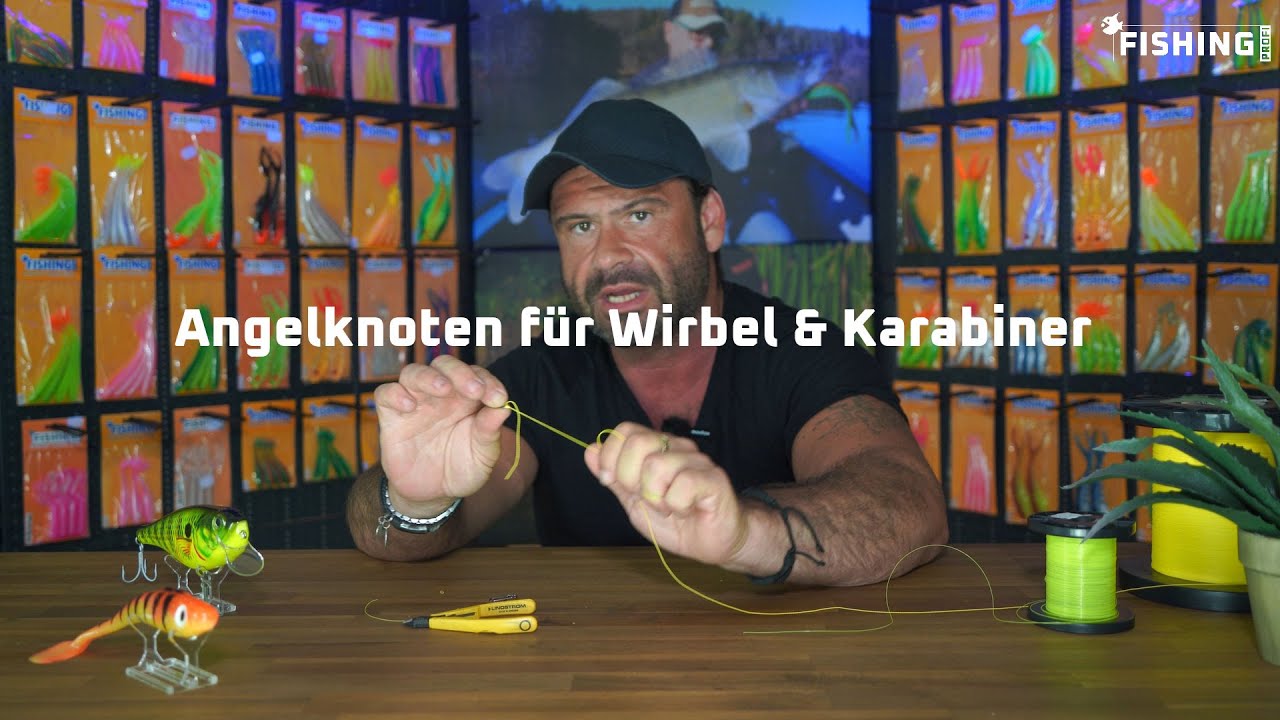 Die 3 besten Angelknoten f&uuml;r Snap und Wirbel - Fishingprofi