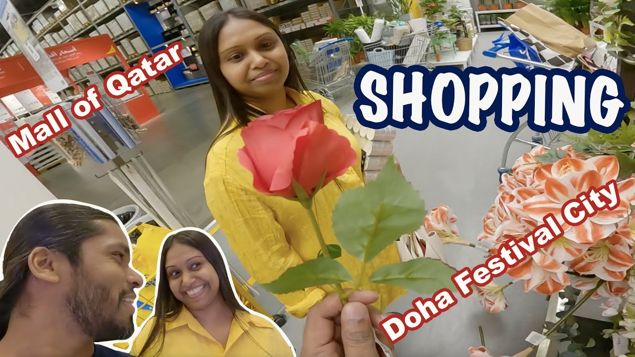 Shopping @ Mall of Qatar & Doha Festival City | Travel with lion wasantha