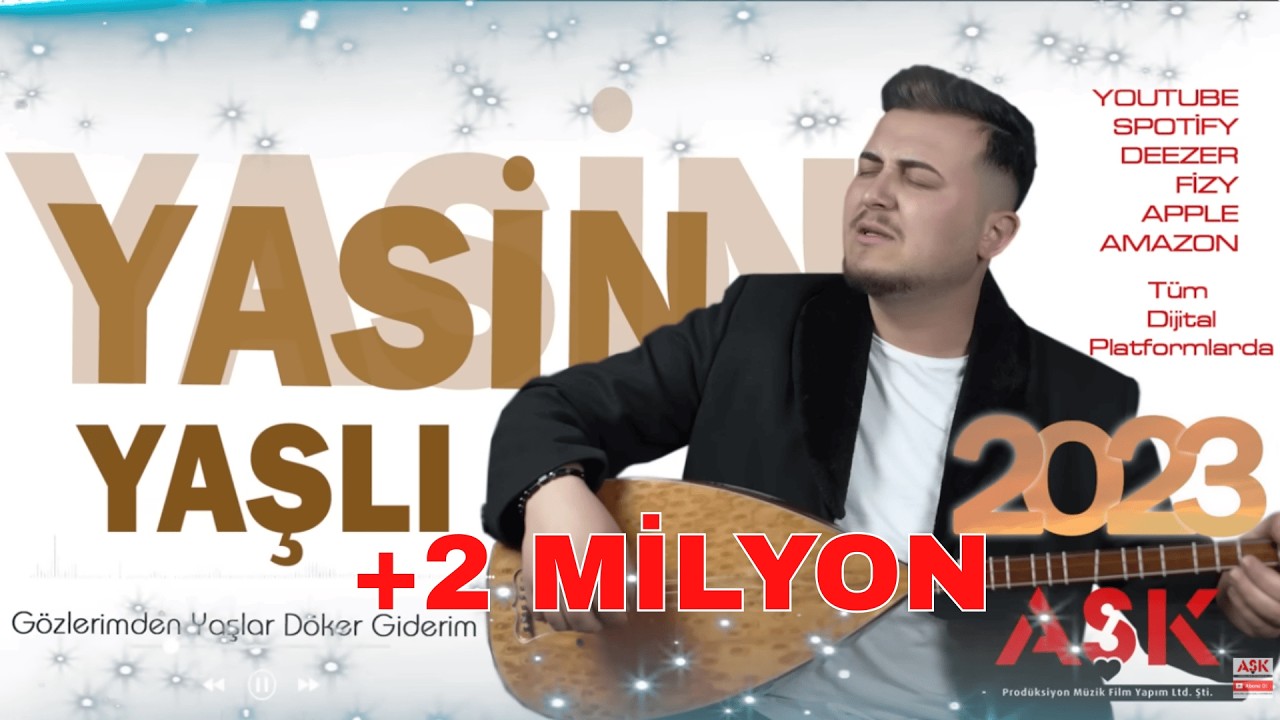 Yasin Yaşlı -  Gözlerimden Yaşlar Döker Giderim #aşkprodüksiyon #yasinyaşlı #gözlerimdenyaşlardöker