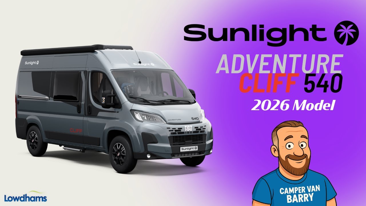 Sunlight Cliff 540 Adventure 2026 &mdash; полный обзор фургона, опции, цены и конфигуратор