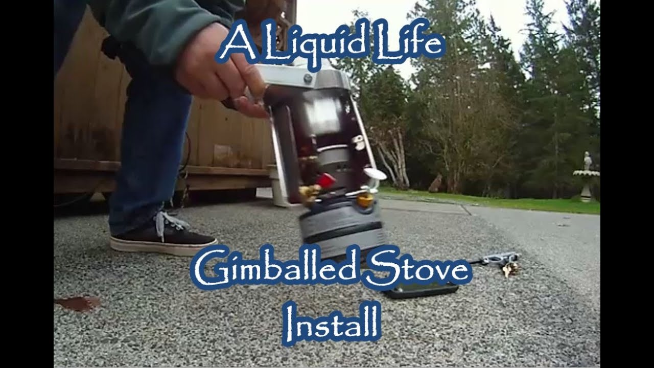 DIY Gimballed Stove -  Albin Vega  - Golden Hind IV