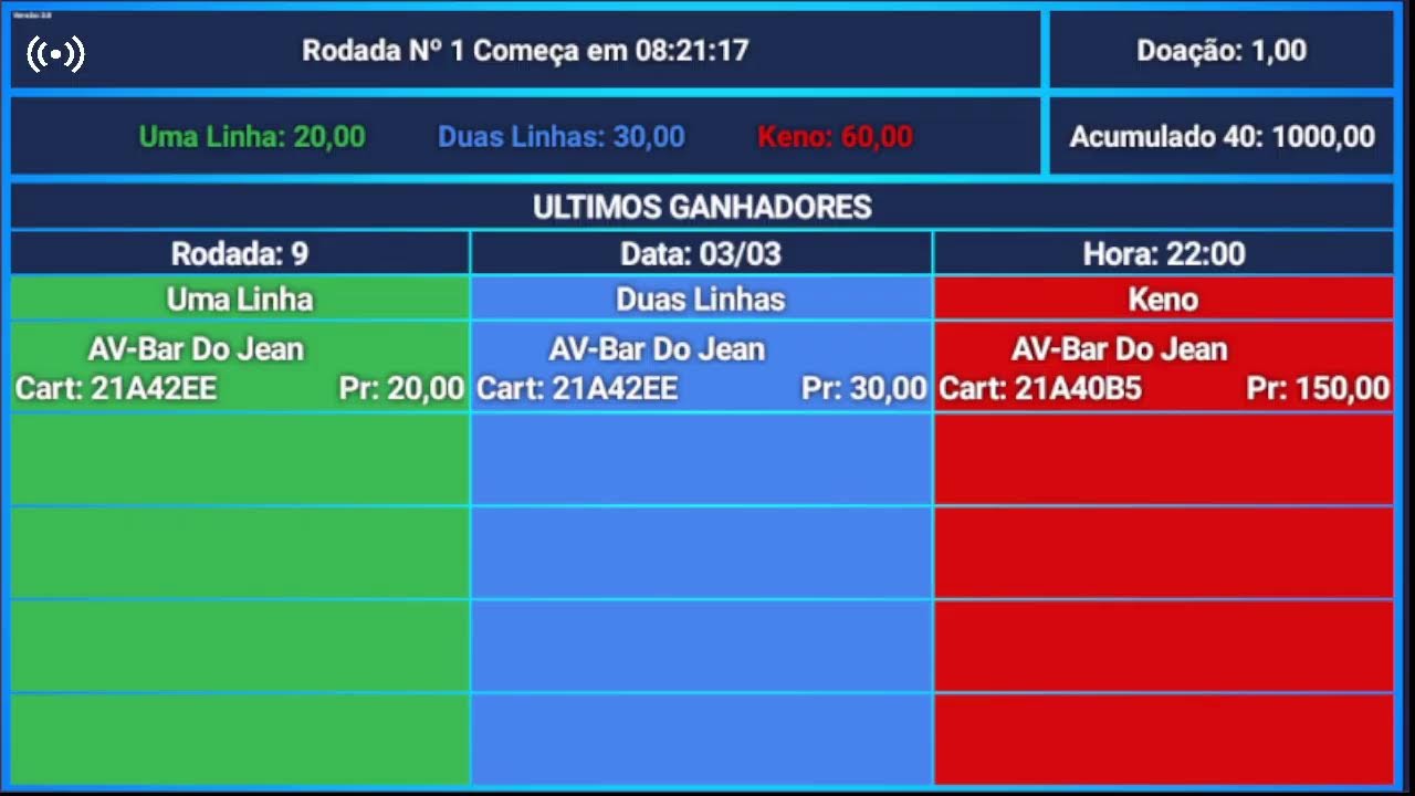 Live de 03/03/2026- Rodada da Alegria