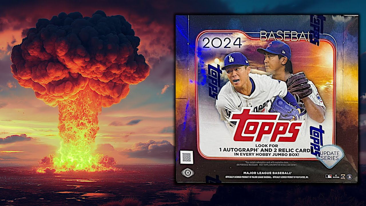 We Dropped a NUKE - BEST HITS of 2024 Topps Update MLB Baseball Cards