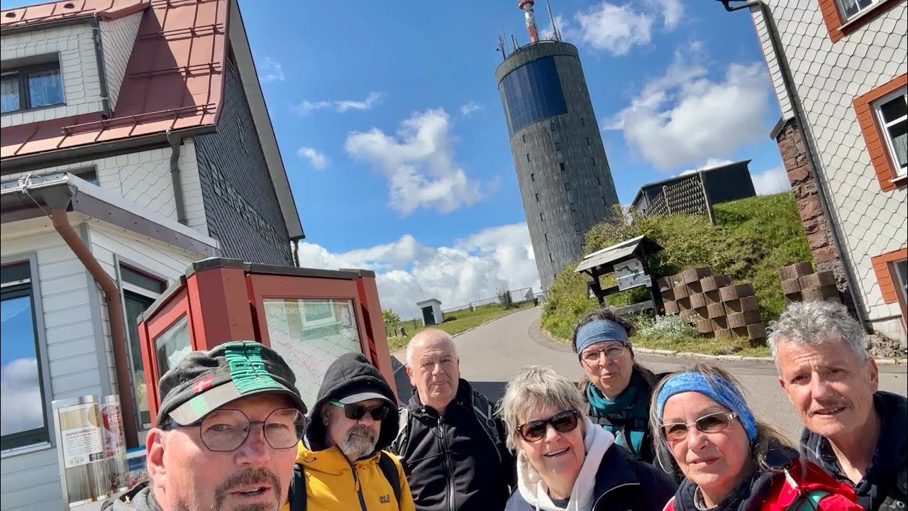 Wandern  in Thüringen Teil 82,von Brotterode  zum Großen  Inselsberg