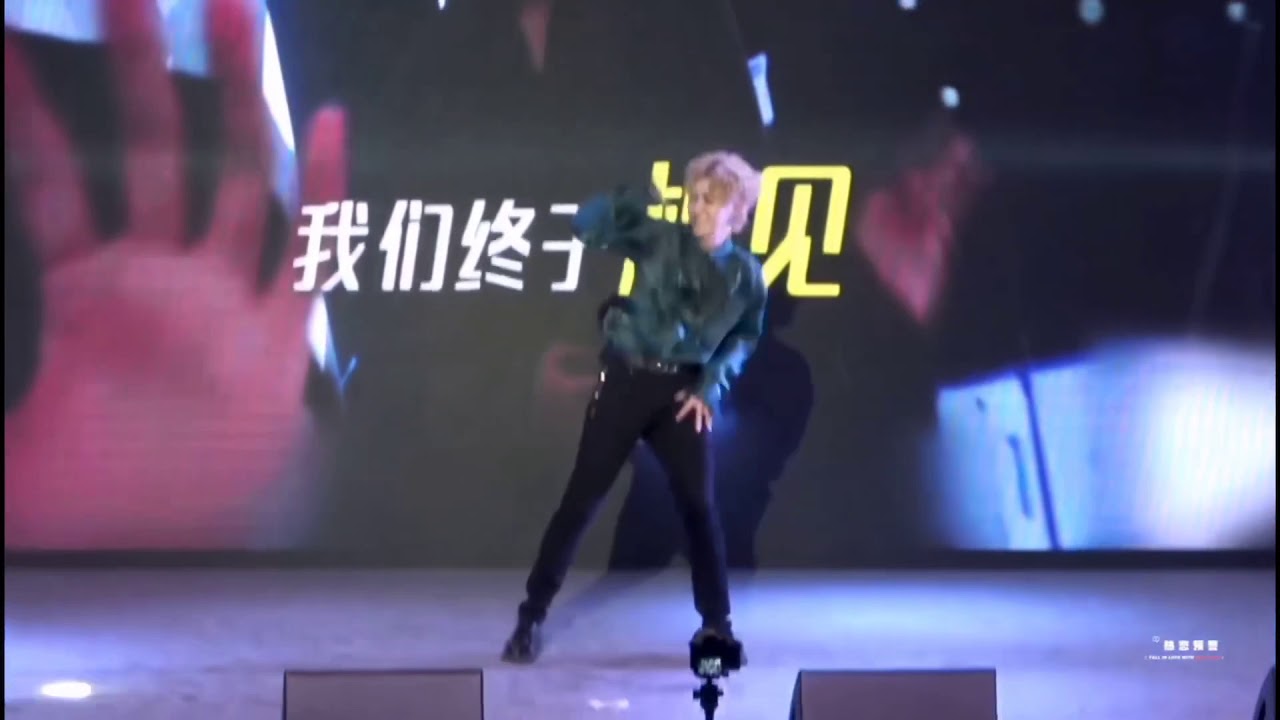190714 TYGER TO THE FUTURE FANMEET IN NANJING LIN MO DOING GIRL GROUP DANCES 钛戈 去未来 南京 见面会 林陌跳女团舞