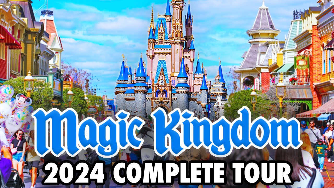 Magic Kingdom 2024 - Walkthrough & Rides at Walt Disney World [4K]