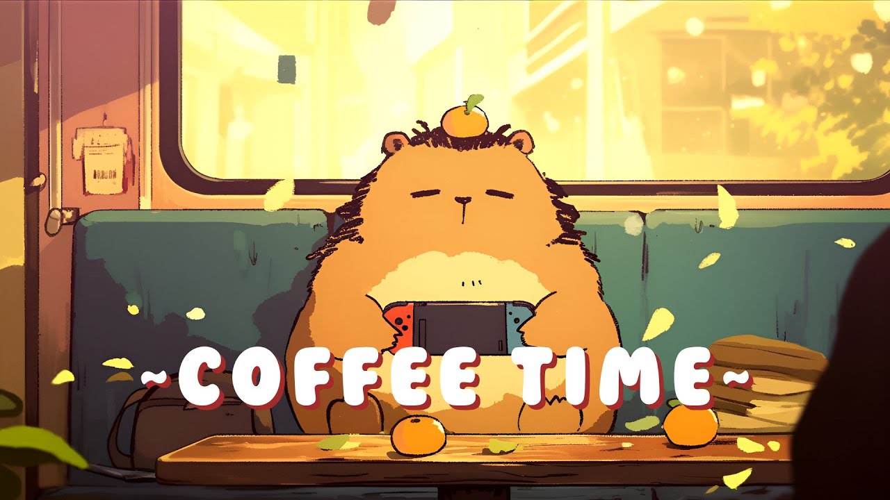 [60 Minutes] Capybara Study Beats - Chill Jazz Beats to Relax/Study ~ Sweet Dreams ~ 🦫 ✨ 🌙 | Non ...