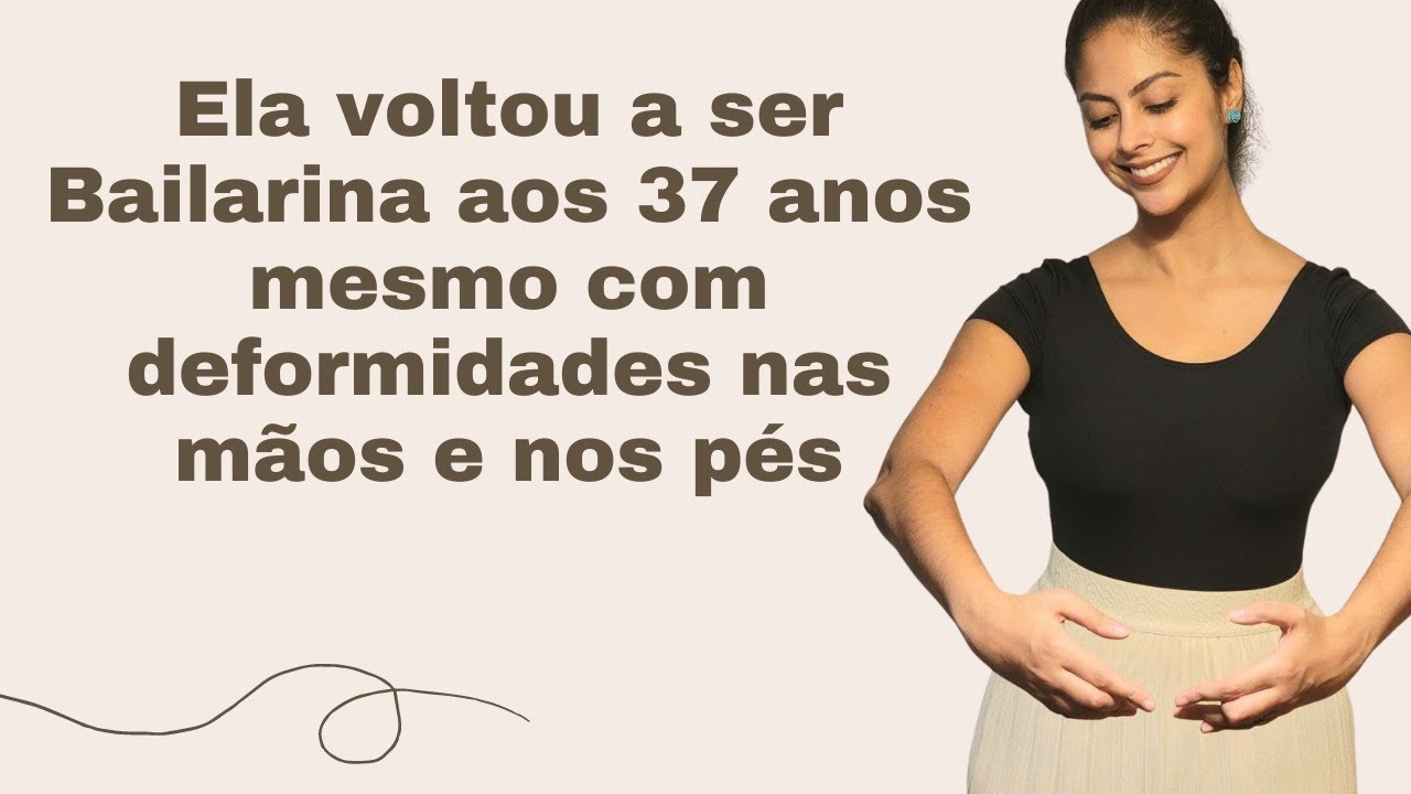 Bailarina Adulta da Vida Real - Amanda 37 anos