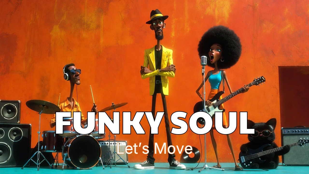 FUNK SOUL ANALOG GROOVES 🎷 Smooth Jazz Music for Relax, Study & Focus