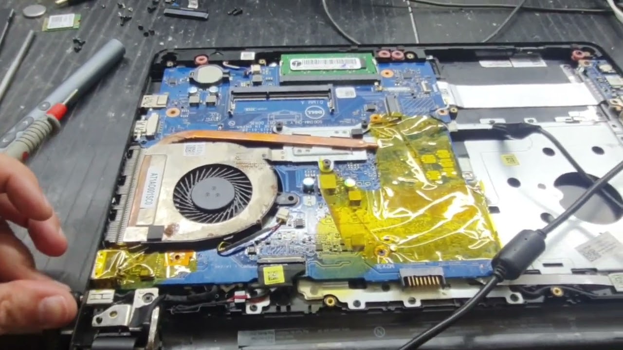 DELL 5458 NÃO LIGA UM DEFEITO ESQUISITO E INESPERADO.