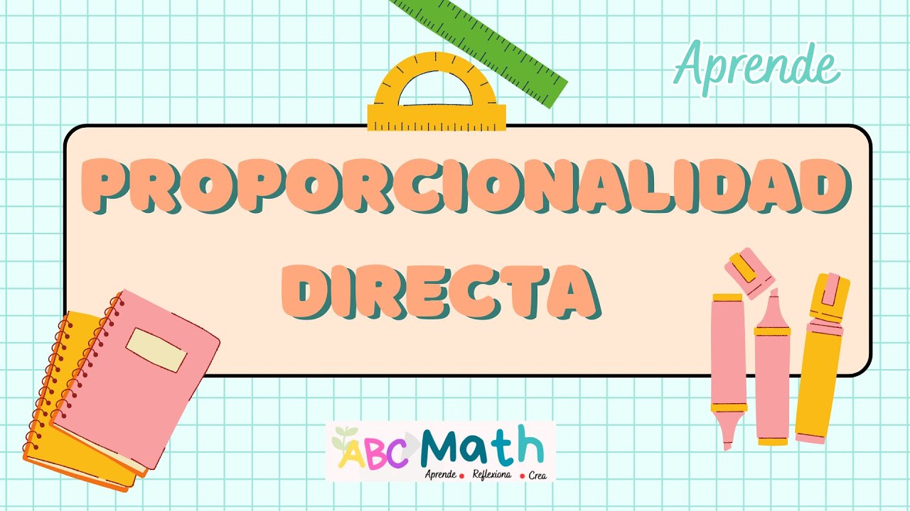 🌐Temas Selectos de Matemáticas 2. Progresión 4 | Proporcionalidad directa y la ecuación de la recta