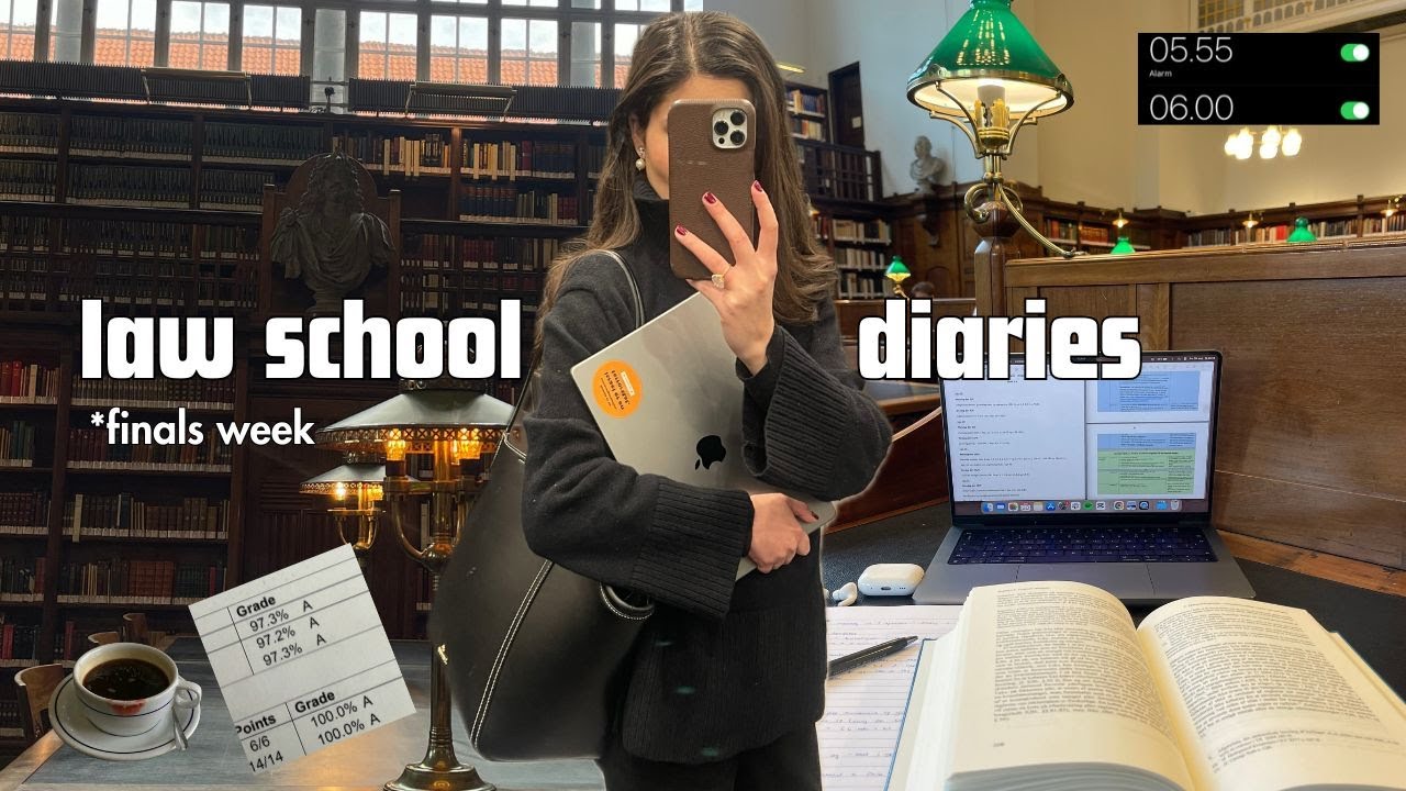 6am uni study vlog 📚 exam prep, productive week, studying, lectures & classes, law school