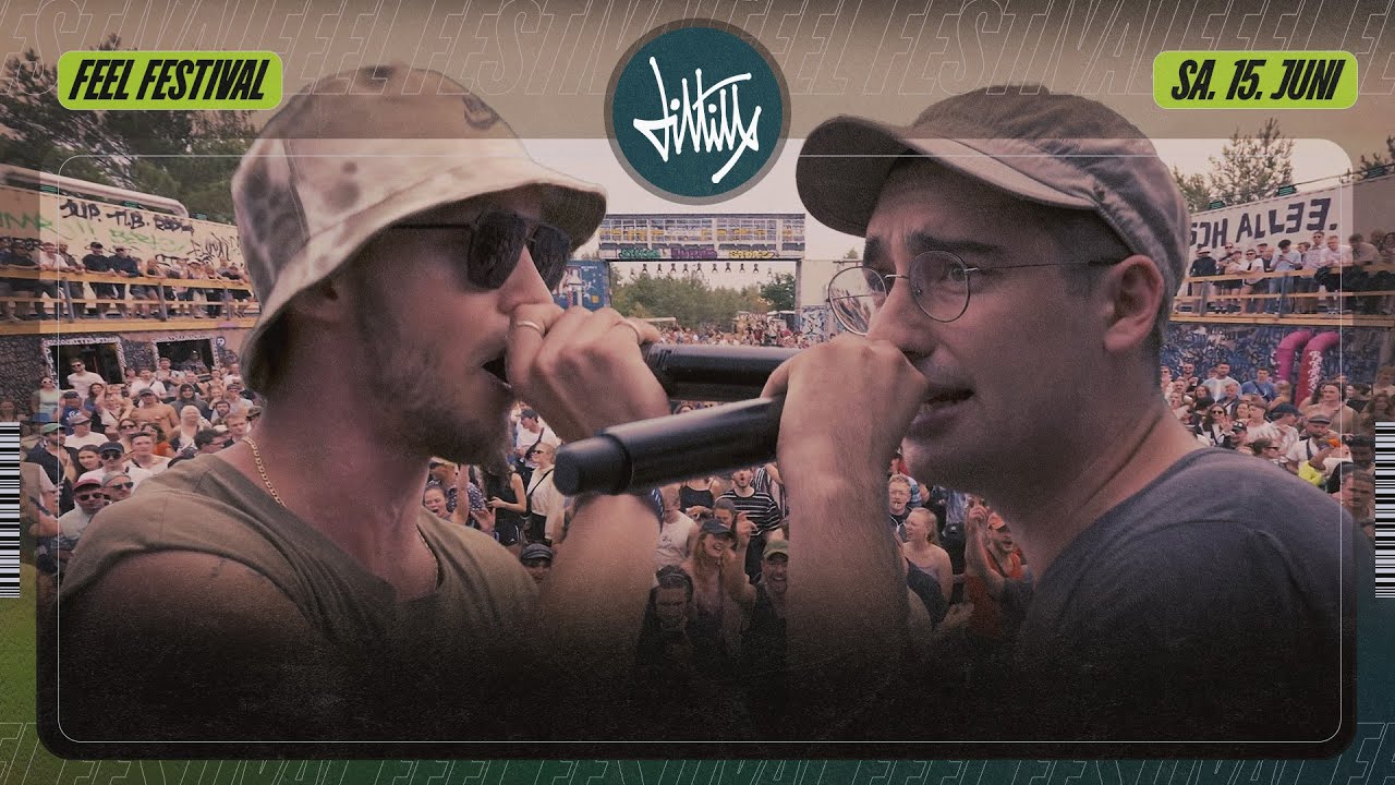 Joseph Steinschleuder vs BanDan ⎪On Beat Rap Battle @ Feel Festival ⎪ DLTLLY