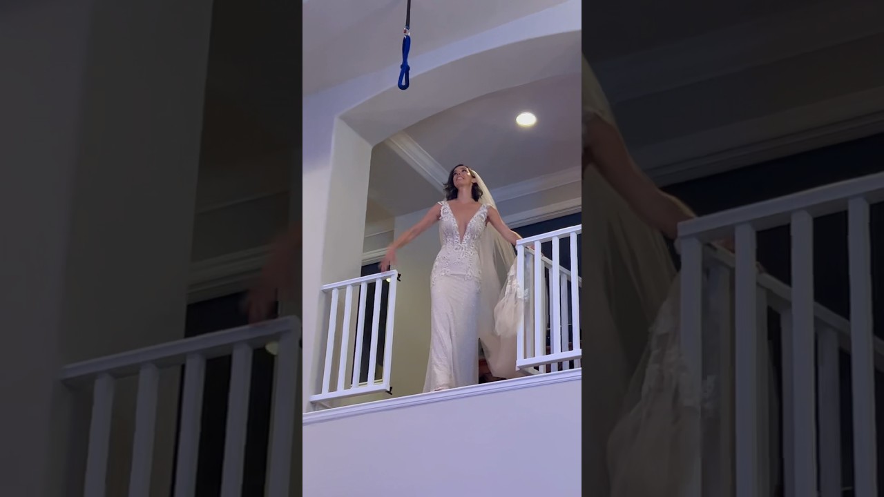 Bridal wedding entrance is epic