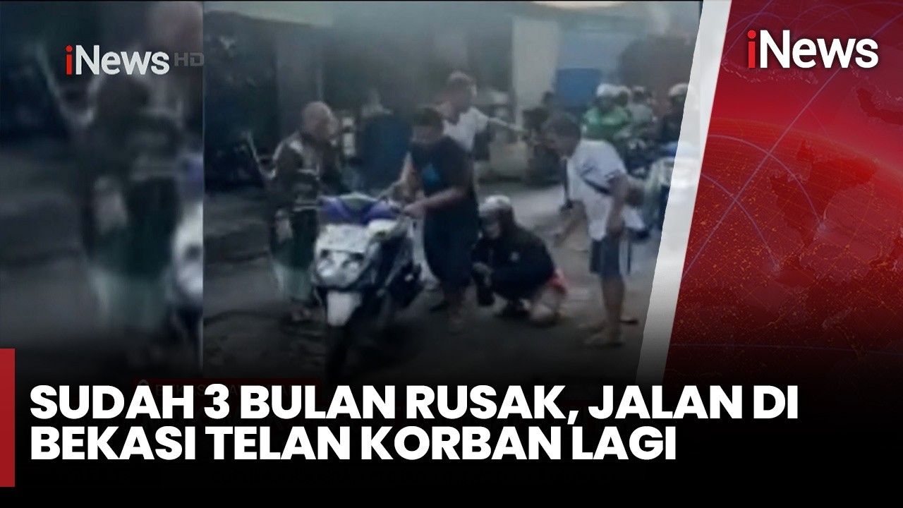 Mak-Mak Terjatuh Usai Hantam Lubang  | iNews Room (23/2)