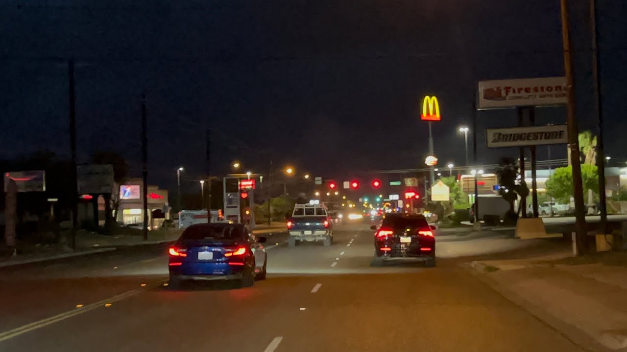 Kingsville Texas Night Drive