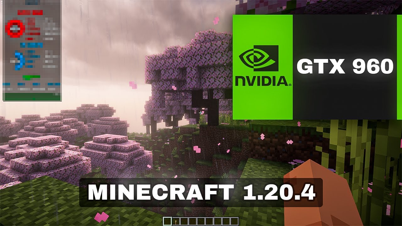 MINECRAFT on GTX 960 + i5 4570 | 5 SHADERS | 1080p