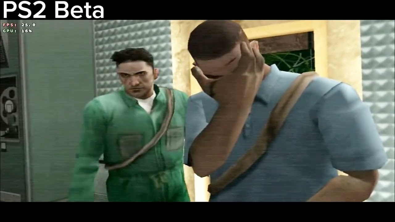 Comparison Cutscene Broadcast Interrupted (Daniel Lamb  glasses)