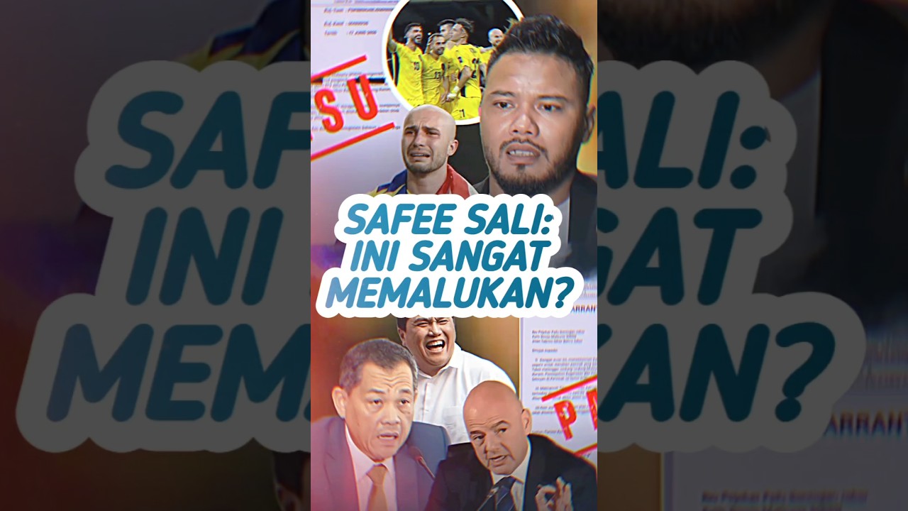 🔥 Skandal Naturalisasi Malaysia, Safee Sali Malu Besar! 🇲🇾⚽