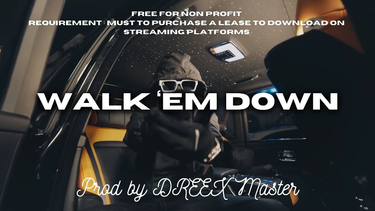 [FREE] Fredo x Clavish x Booter Bee x Tunde | UK Rap - WALK 'EM DOWN | Type Beat 2024 (Prod. DREEX)
