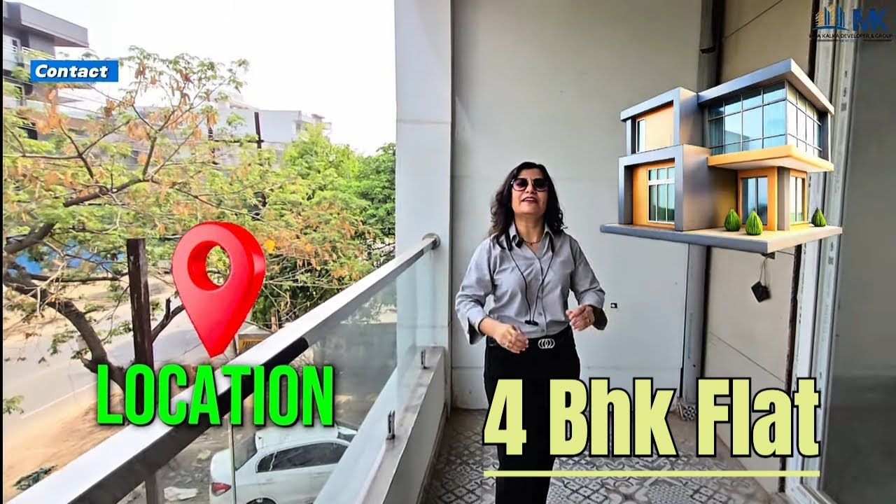 Luxurious 4 BHK Flat in 📍 Rajender Nagar Ghaziabad Hottest Area – Don't Miss This!