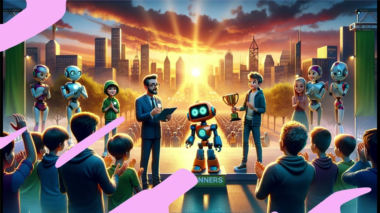 Max's Robot City Adventure: Eco-Innovation Challenge | Engaging STEM Story for Kids in English