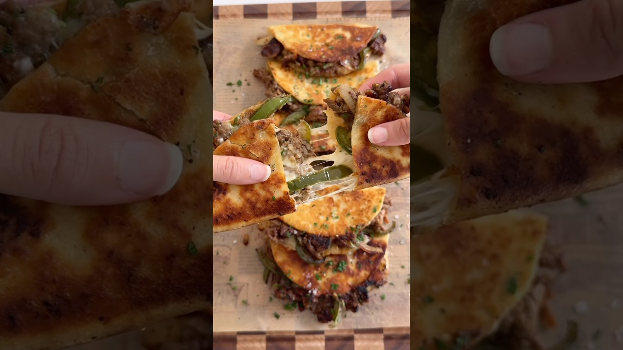 tacos with a Philly twist