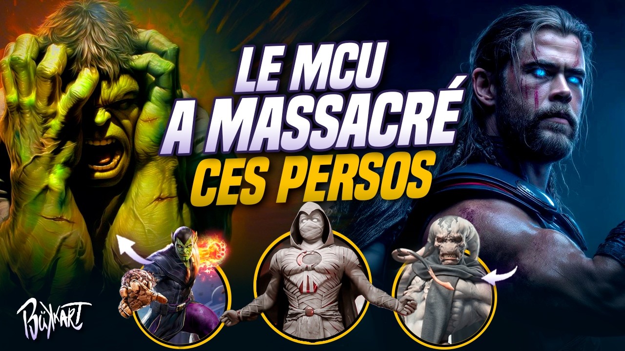 LE MCU A MASSACRÉ CES PERSONNAGES MYTHIQUES !!!