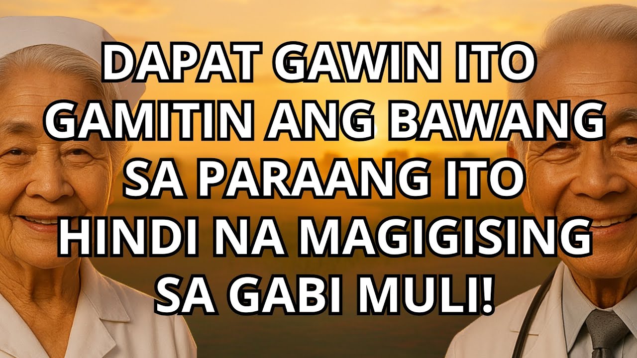 MGA SENIOR: Hindi Makakatulog Buong Gabi? Gamitin ang Bawang sa Paraang Ito para sa Malalim na Tulog