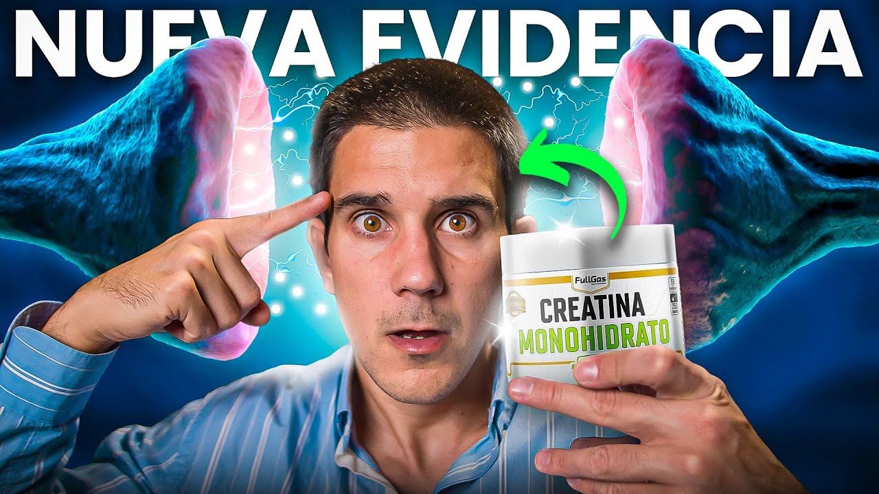 La CREATINA no es un SUPLEMENTO, es un POTENCIA-VIDAS (Nuevos Estudios)