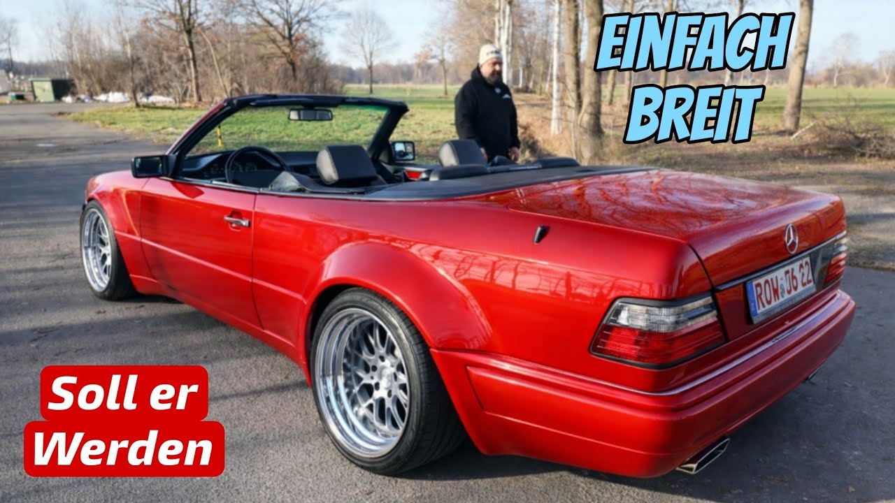 Ich Bau mir mein Traum Cabrio..Mercedes 124 Cabrio..Breitbau...