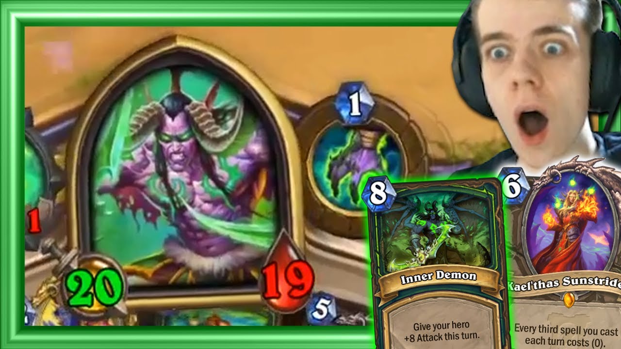20 DMG HERO POWER!! OTK Demon Hunter = Overpowered!!!