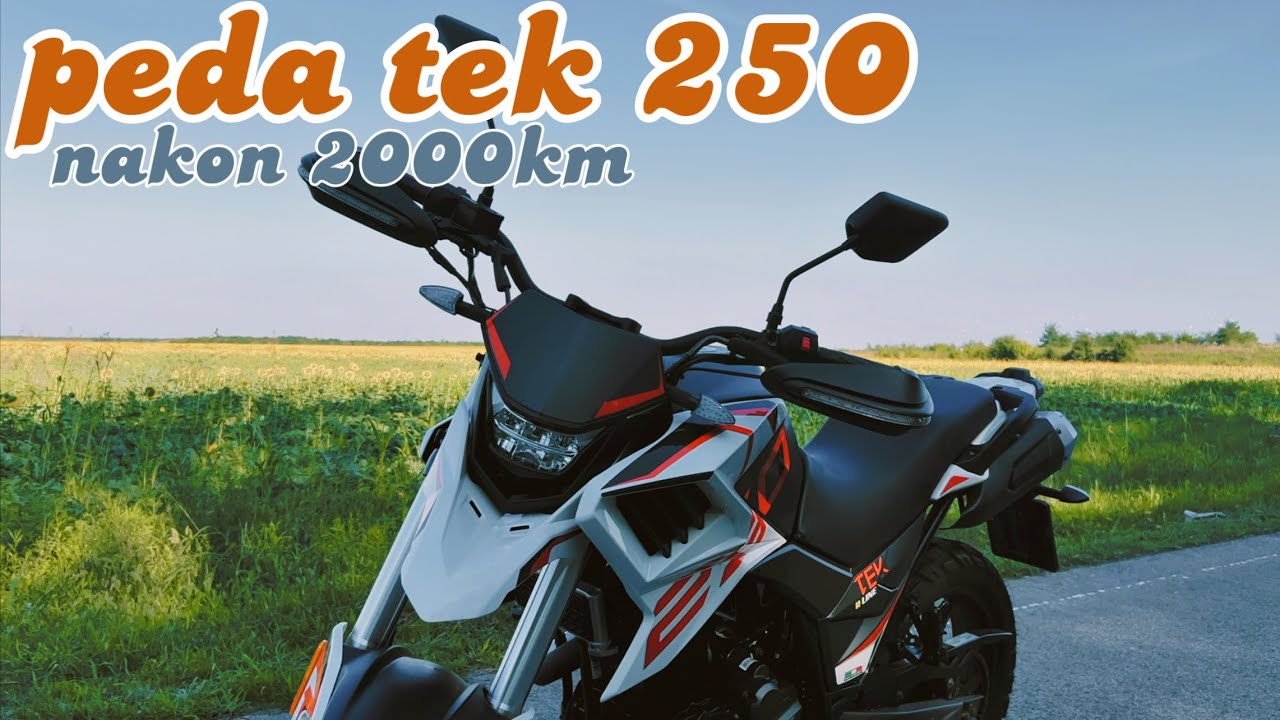 Peda Tek 250 - KAKO SE POKAZAO POSLE 2000 km